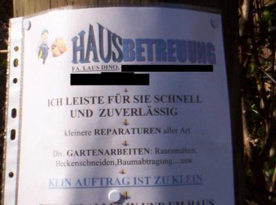 hausbetreuung