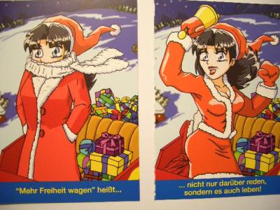 Weihnachtsfrau