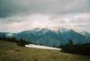 Das Schneebergmassiv (2049m) von Südwesten