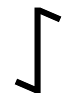 Eihwaz, die dreizehnte Rune. Aus der Reihe der Hagal Aett. Eihwaz, die dreizehnte Rune. Aus der Reihe der Hagal Aett.