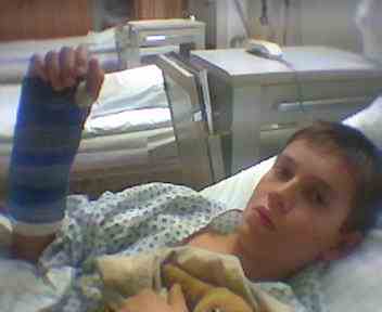 Jan im Krankenhaus