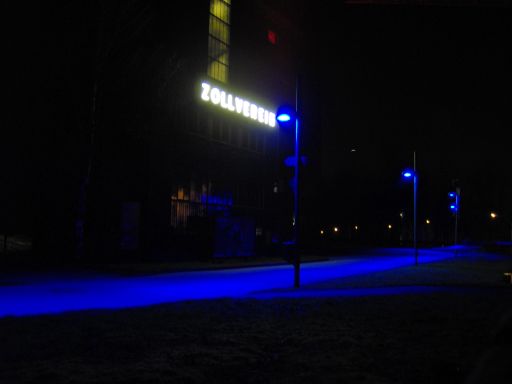 Weg entlang dem Koksofen