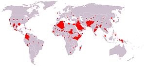 Konfliktherde, ohne ganz Russland eingefärbt, ist eh klar und nicht mehr aktuell; Ägypten und Libyen, denen vom CIA keine passenden Namen vergeben wurde. Rosen- Tulpen- Nelken- Safran- Samtene- Orangenfarbene- Jasmin-Revolution waren schon vergeben. Schwarzkümmel-Revolution wäre noch frei gewesen.