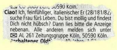 anzeige