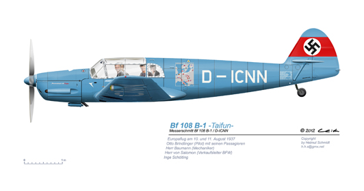 Bf-108-B1-D-ICNN-Europaflug-1937