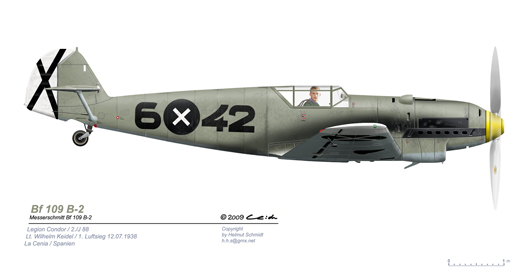 Bf-109-B-2-6-42-Lt-Wilhelm-Keidel