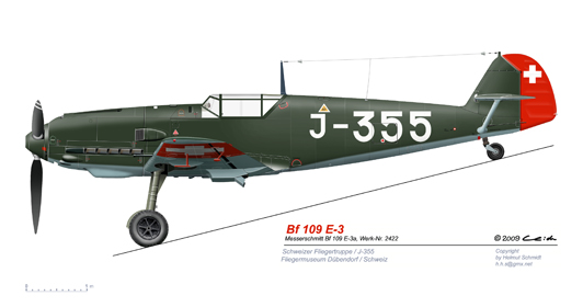 Bf-109-E-3a-J-355-Duebendorf-1979-