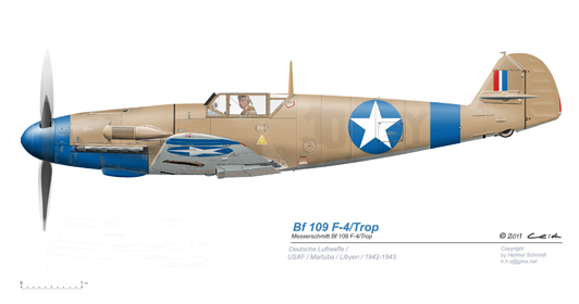 Bf-109-F-4-Trop-US-Beute-Martuba-Libyen