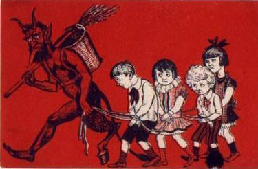 krampus_with_children