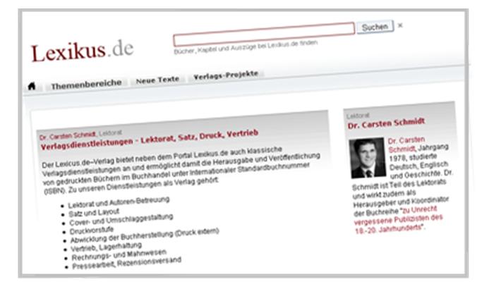 Verlagsdienstleistungen