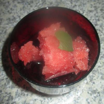 Wassermelonensorbet