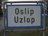 Oslip-Uzlop-Ortstafel