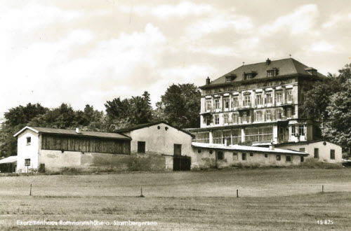 Rottmannshoehe mit Gaertnerei um 1960 Rottmannshoehe mit Gaertnerei um 1960