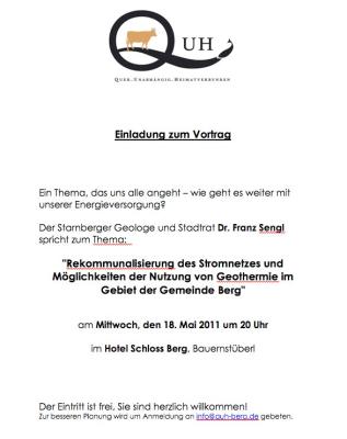 Vortrag