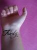 Tattoo-Handgelenk