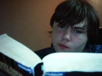 Ich beim Lesen Ich beim Lesen