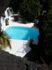 Manriques Pool in der "unteren Etage"