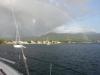 Regenbogen über der Bucht...