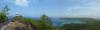 Blick vom Aussichtspunkt...