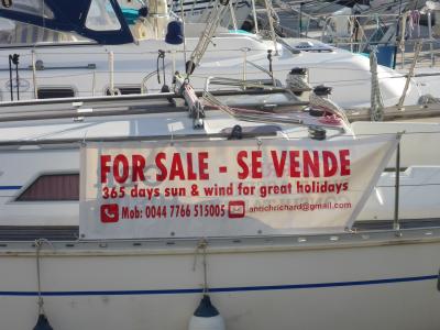 Schiff mit 365 Tagen Sonne und Wind zu verkaufen...