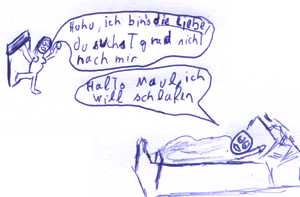 Du findest nur wenn du nicht suchst? Blödsinn!