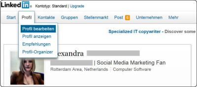 LinkedIn-Profil