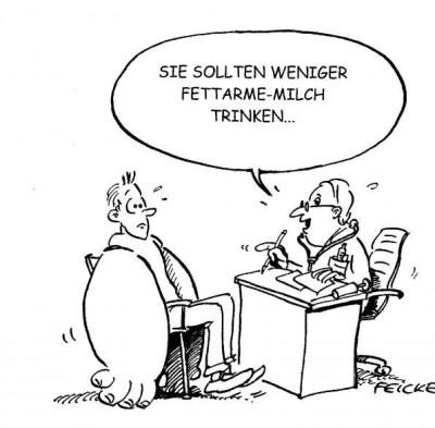 Fettarme-Milch