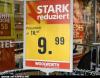 reduziert