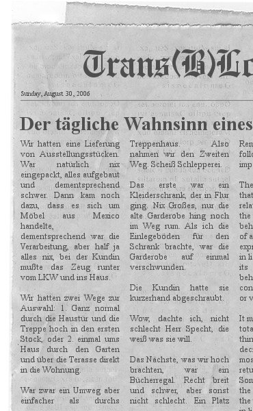 Zeitungsblog
