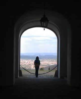 Blick übers Land des Wiegenfestes