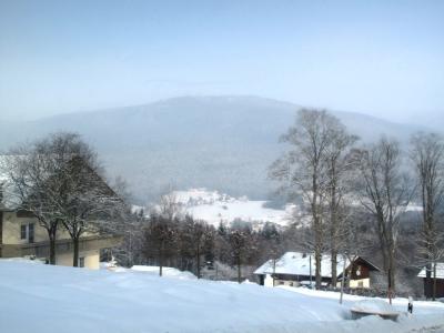 Ein letztes Mal den Blick ueber das Dorf schwenken