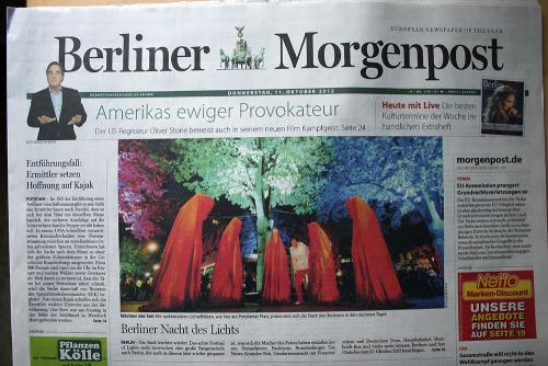 berliner-morgenpost-cover-time-guards-waechter-der-zeit-festival-of-lights-berlin-contemporary-light-art-sculpture-manfred-kielnhofer
