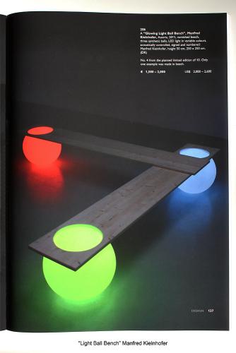 dorotheum-art-design-auction-light-ball-bench-manfred-kielnhofer
