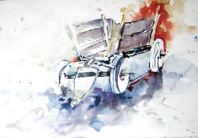 alter leiterwagen