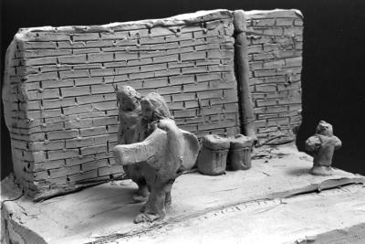 Mick Jagger und Brian Jones befriedigt auf dem Heimweg, nachdem sie "I Can't Get No Satisfaction" komponiert haben, aus der Serie "Plötzlich diese Übersicht" (1981) 