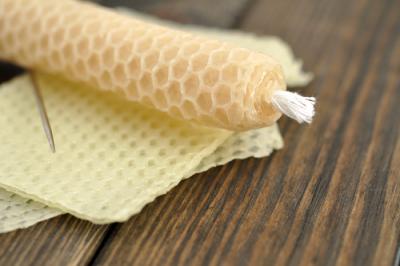 bienenwachskerze