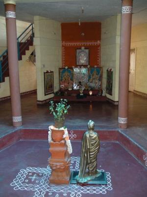 Hausaltar im Gästehaus