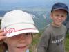 Dennis und Laura als Bergvagabunden im August 2004