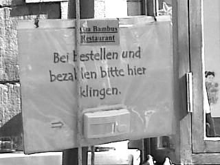 bestellen