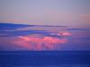 Abendlicher Blick aus dem Hotelfenster in EL