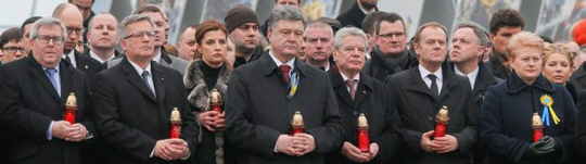 Ukraine mit Gauck