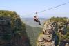 oribi slide - seilbahn über die schlucht - schon eher was für mich