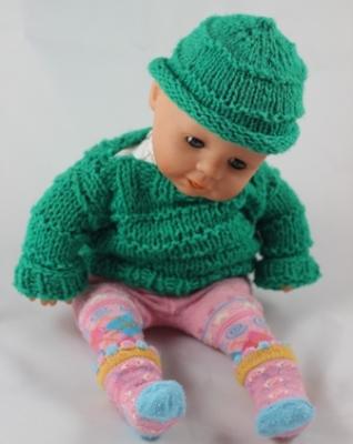 Puppensachen selbst gestrickt Puppensachen selbst gestrickt