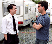 Elijah Wood und Jonathan Safran Foer