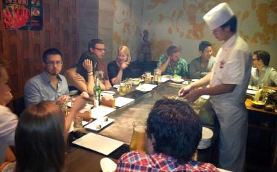 Abschieds-Teppanyaki