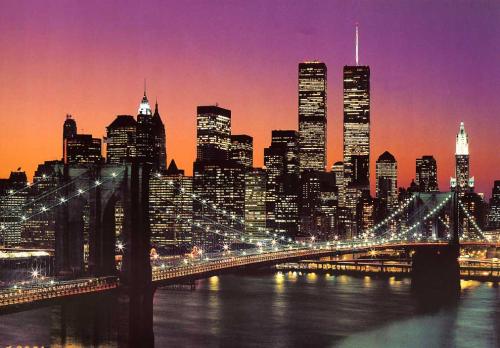 zu sehen ist die Skyline der Stadt New York zu sehen ist die Skyline der Stadt New York