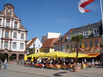 Marktplatz in Speyer Marktplatz in Speyer