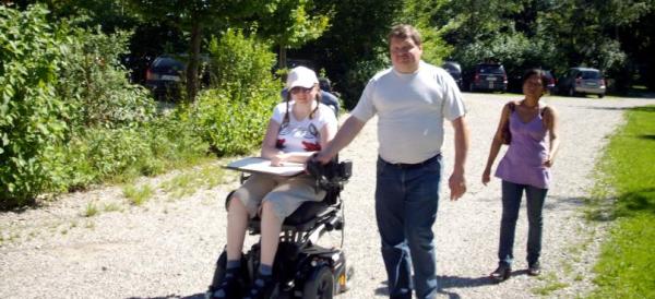 Mit Susi am Ufer der Kammel