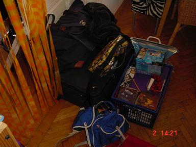 [Riesenkoffer.Reisetasche.Rucksack.Täschle.Essenssackerl.KrimsKramskiste]