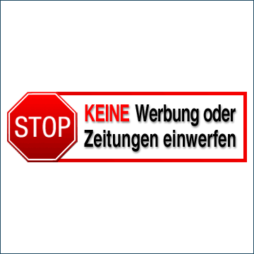 Werbung nein Danke Werbung nein Danke
